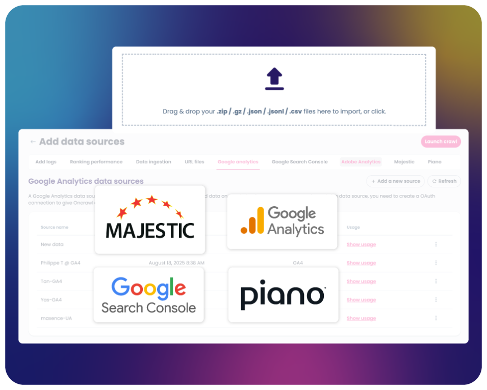 Bring-data-into-Oncrawl