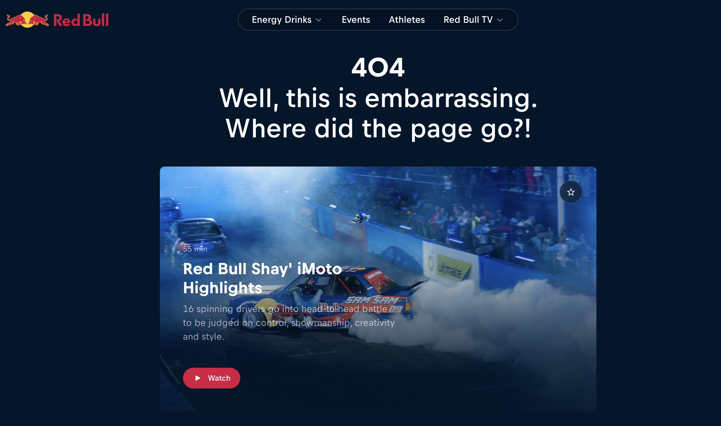 Red Bull 404 Red Bull 404