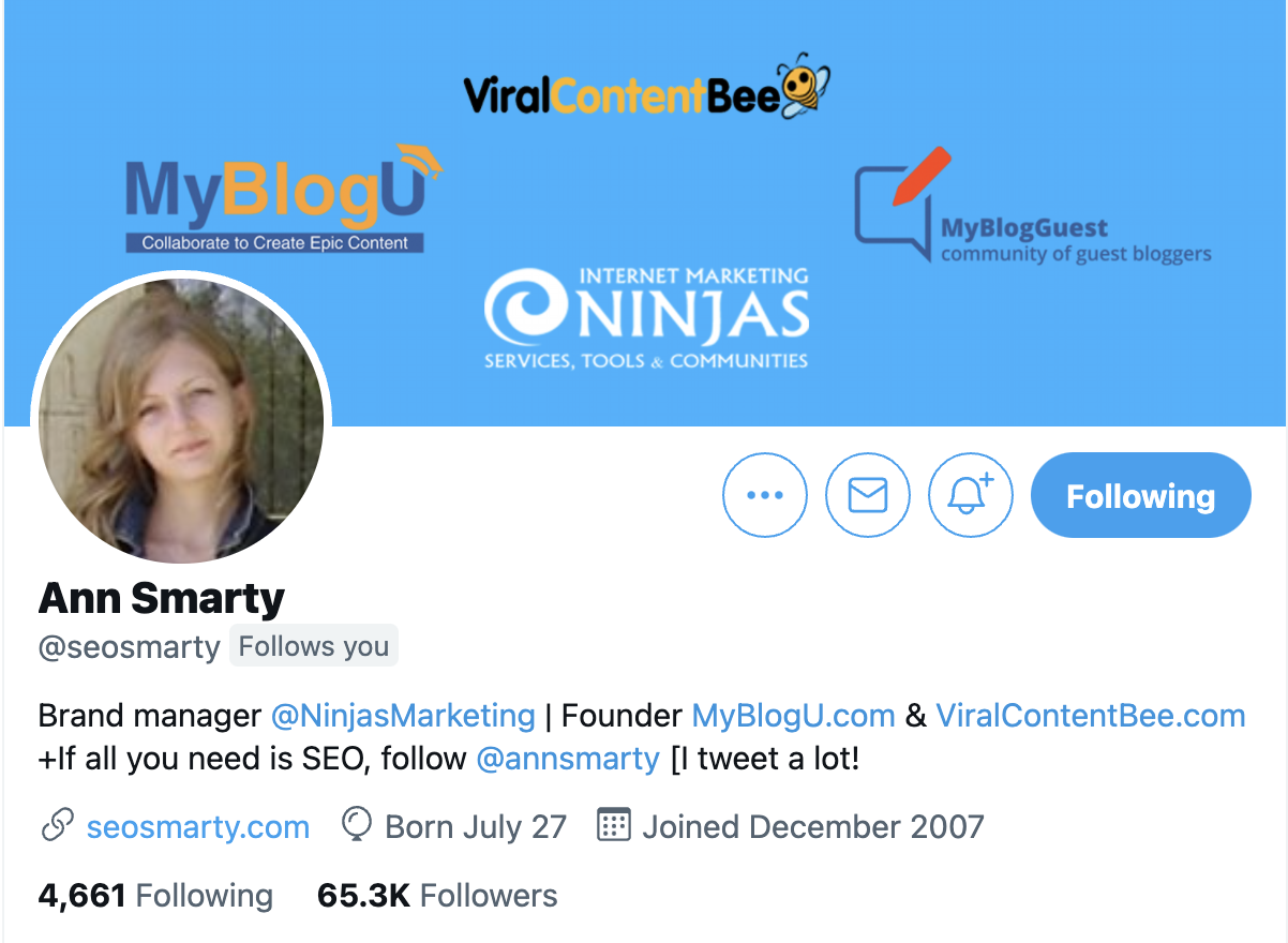 Ann Smarty seo expert
