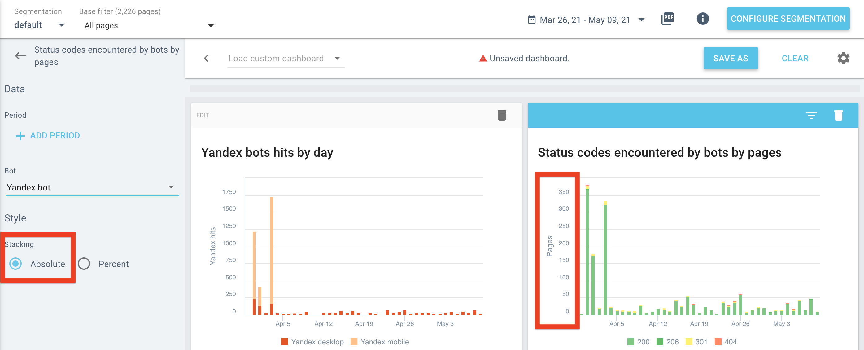 Oncrawl app