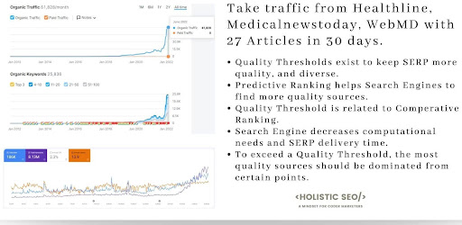 Organic Traffic Holistic SEO