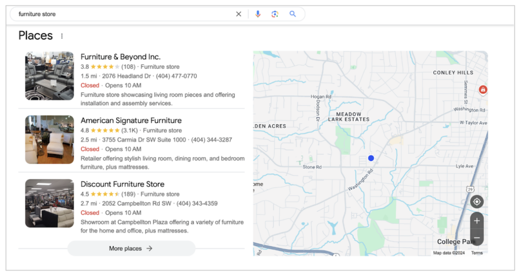 Google Map Pack