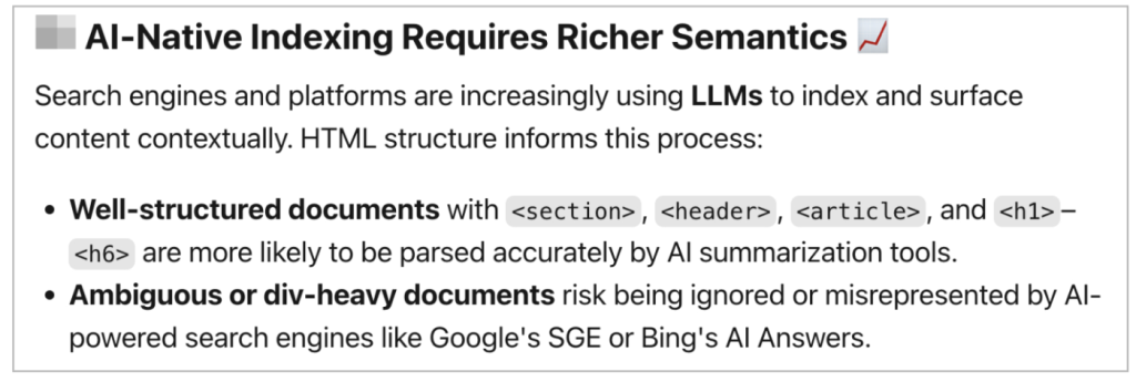 AI-Native Indexing Requires Richer Semantics