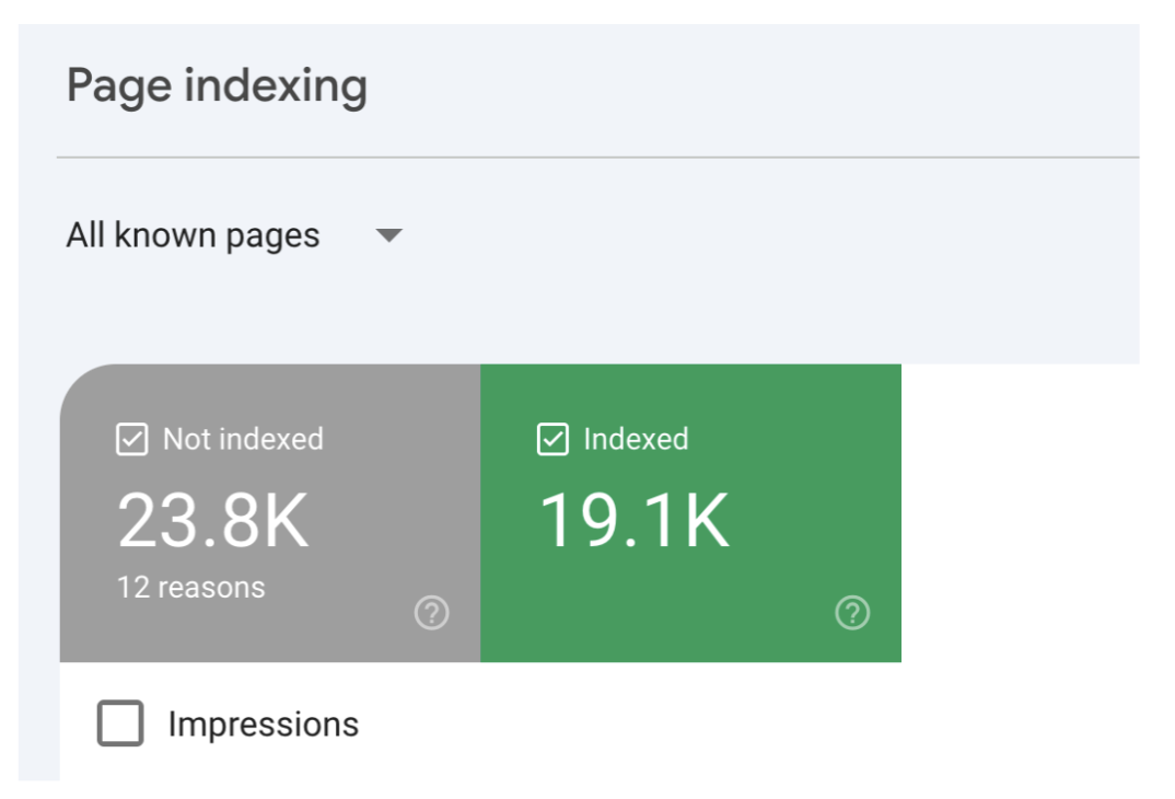 GSC Page indexing GSC Page indexing