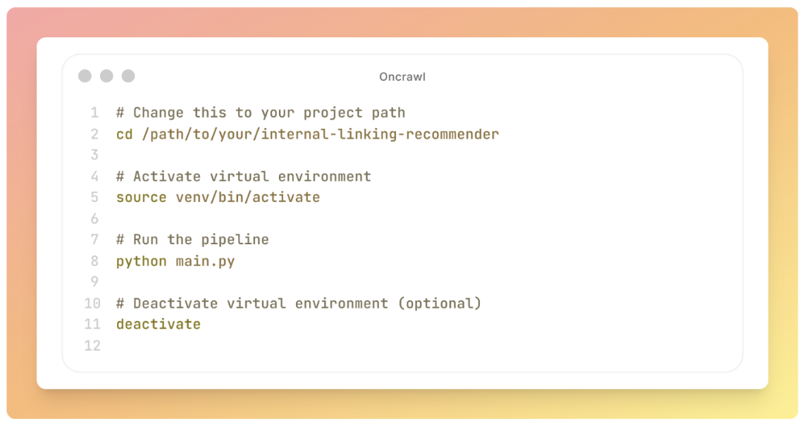 Automating the pipeline Automating the pipeline