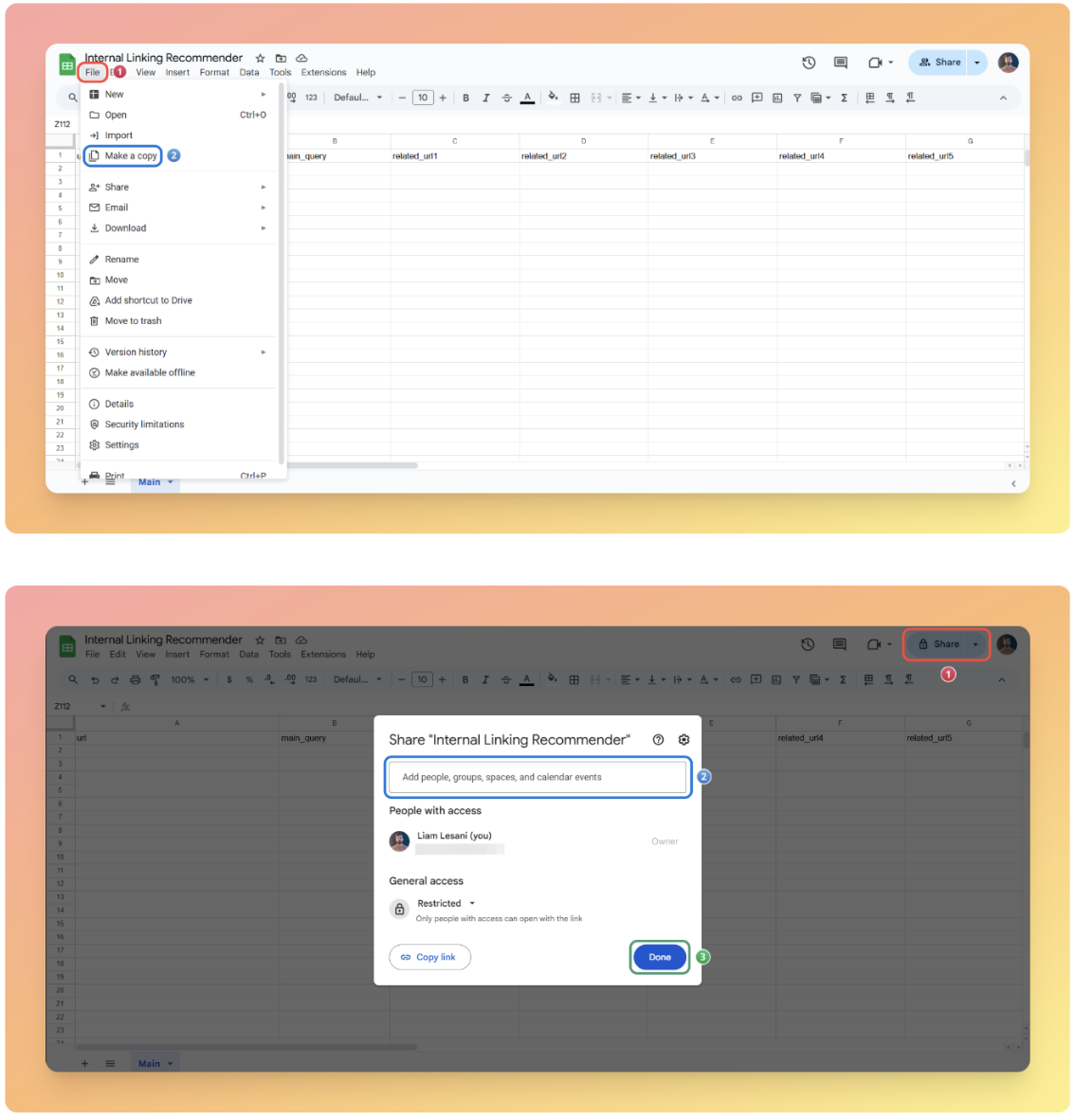 Configure key project parameters Configure key project parameters